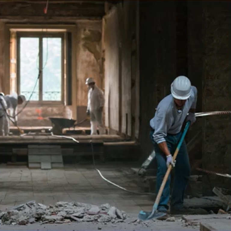 La gestion des résidus de CRD fait du sur place