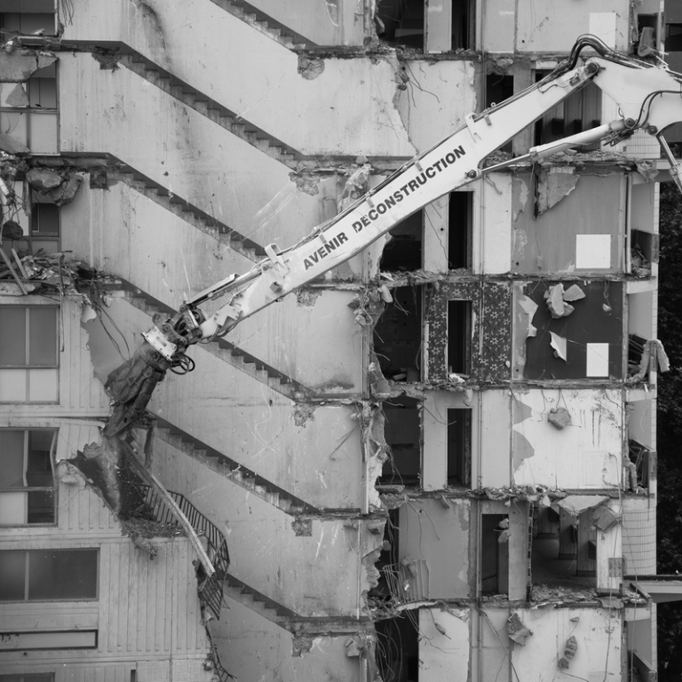 Avis de d&eacute;molition