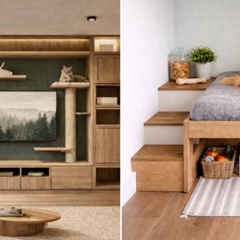 Mobilier sur mesure pour animaux&thinsp;!