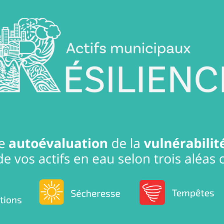 Un outil interactif pour soutenir la résilience des infrastructures en eau