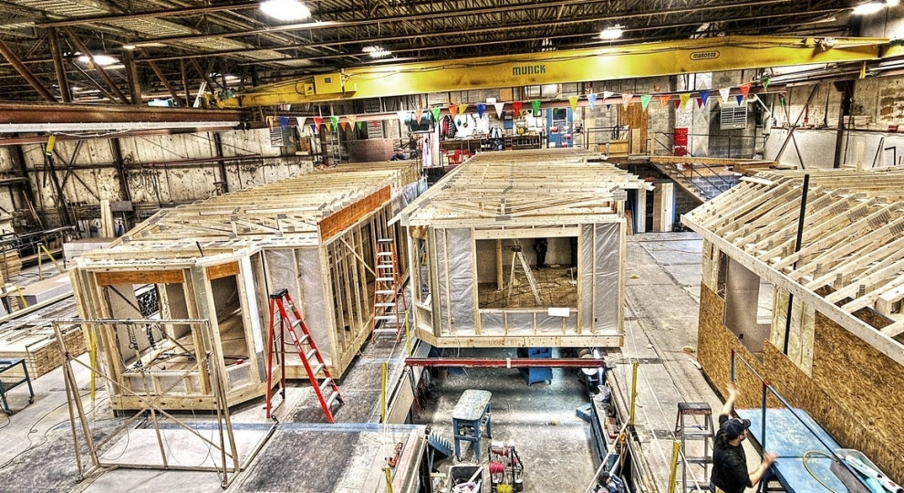 Préfabrication en ossature légère en bois – Un moyen pour relever les défis