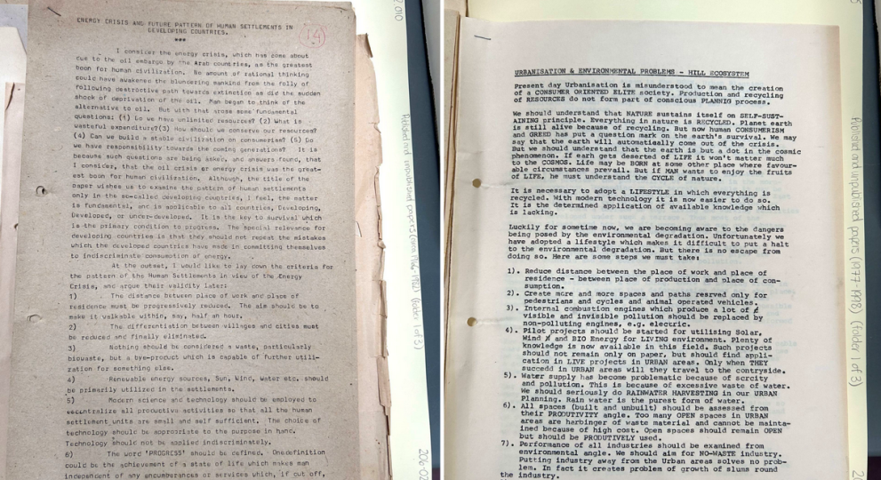 Sur les principes d’autosuffisance