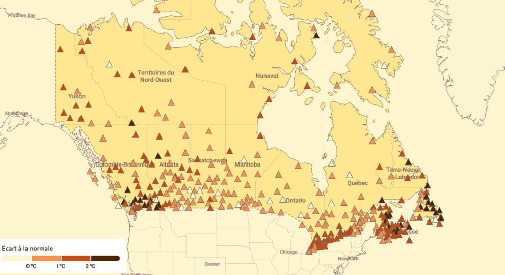 Le Canada en surchauffe