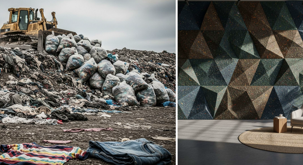 D&eacute;chets textiles &ndash; Architectes et designers sont concern&eacute;s
