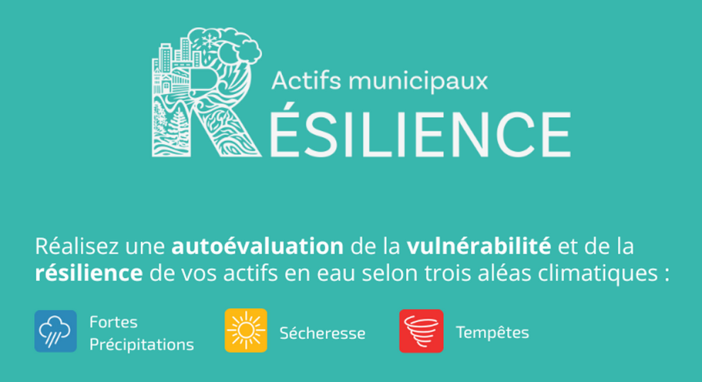 Un outil interactif pour soutenir la résilience des infrastructures en eau