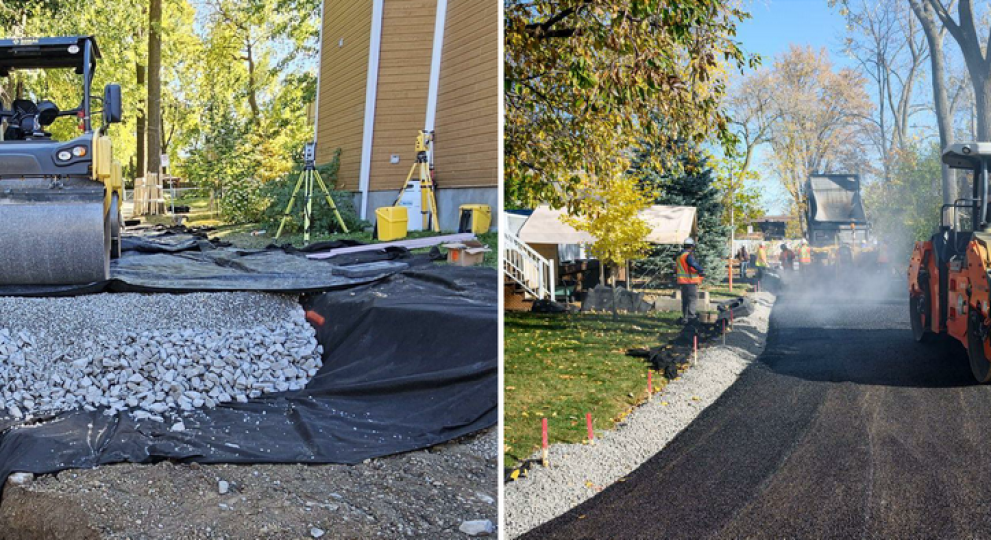 Une premi&egrave;re rue &eacute;ponge
